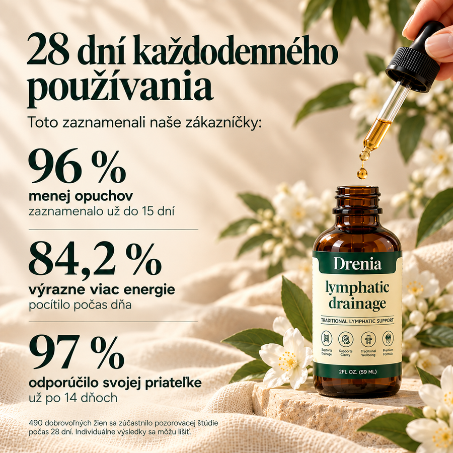 Drenia® kvapky na lymfatickú masáž — 8