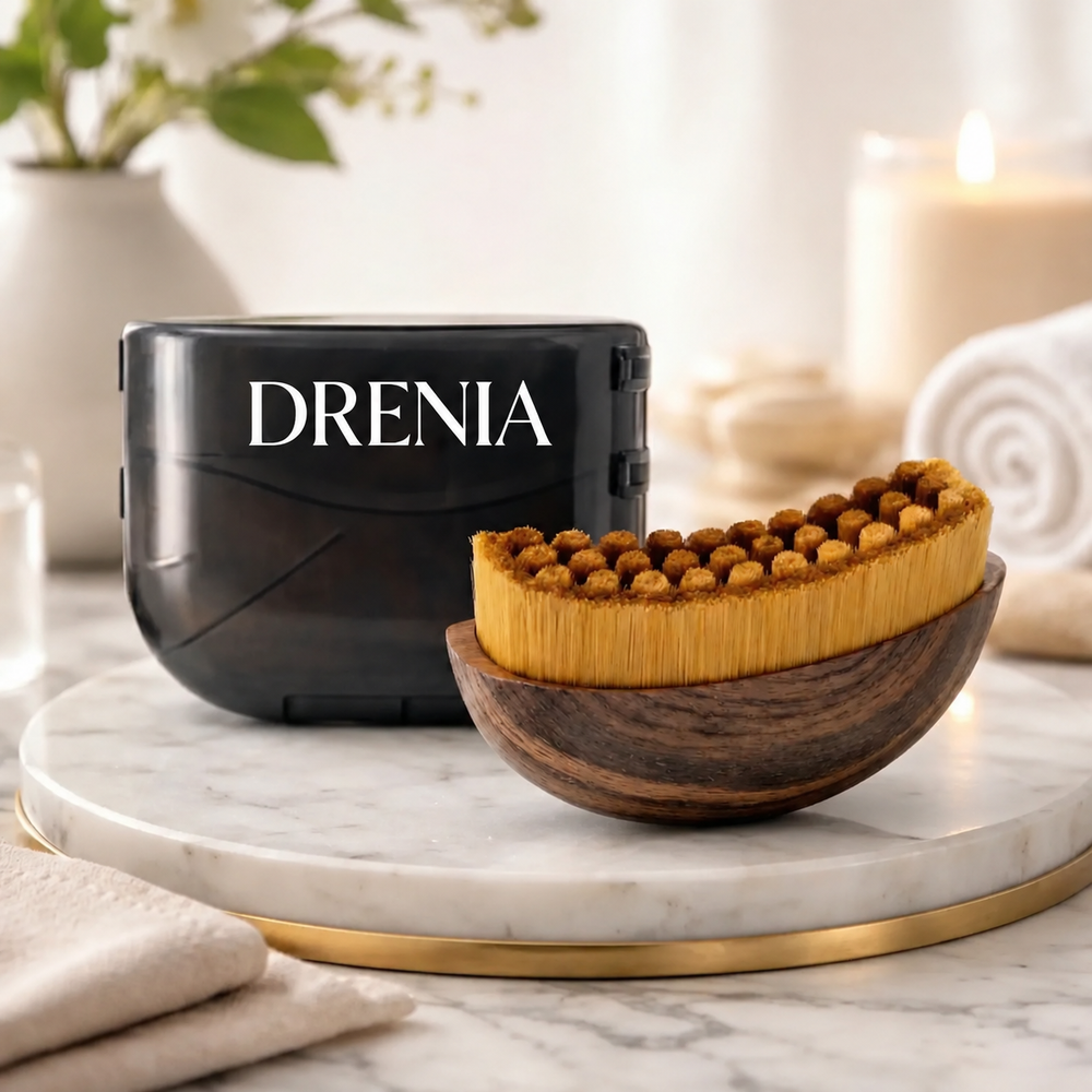 Drenia® kefka na stimuláciu lymfy na tvár