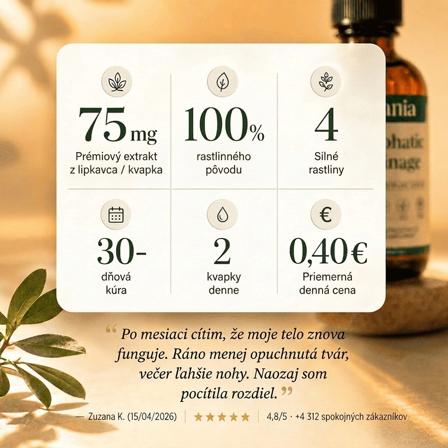 Drenia® kvapky na lymfodrenážnu masáž — 9
