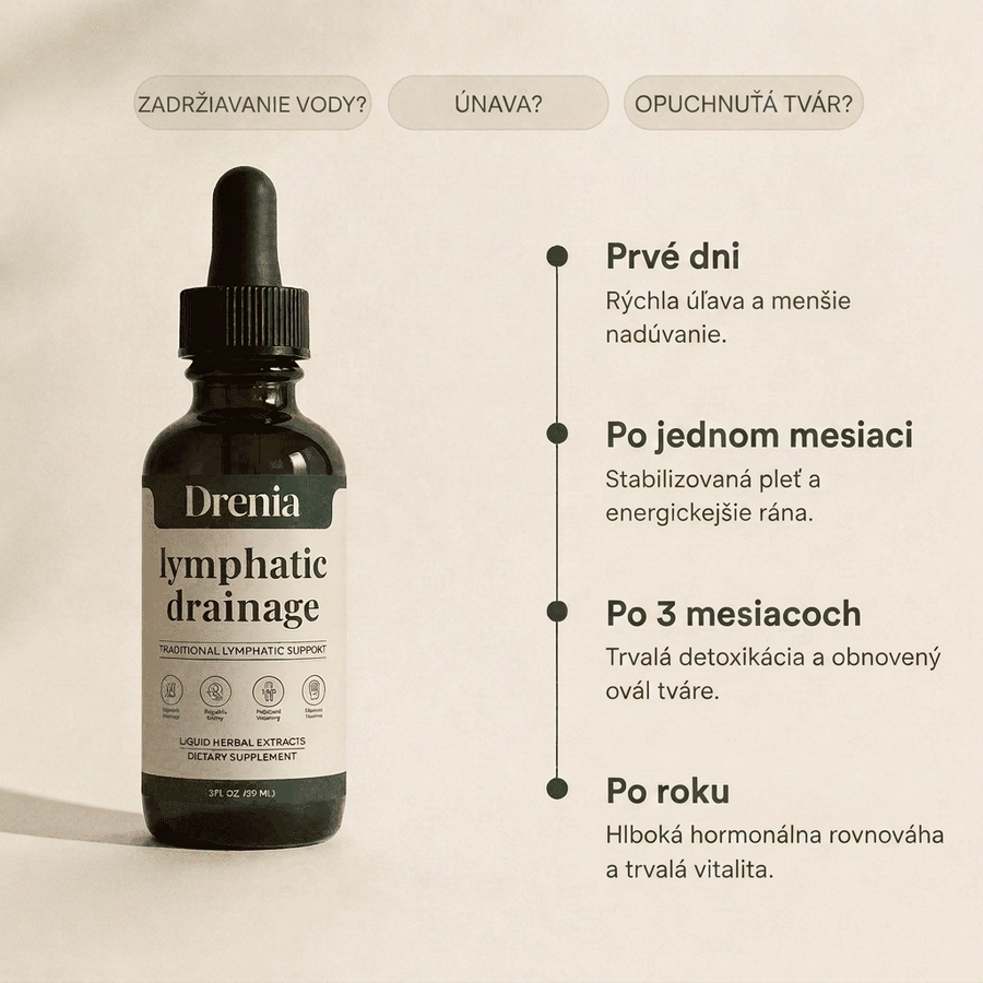 Drenia® kvapky na lymfodrenážnu masáž — 3