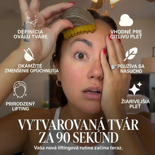 Drenia® kefka na stimuláciu lymfy na tvár
